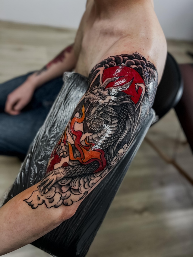 Tatuagem floral